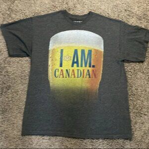Molson Beer I Am Canadian T-Shirt Men’s XL